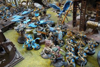 GI vs Eldar/Tau et Salamanders/Tau vs Chaos