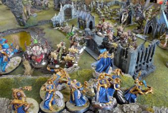 Chaos vs Stormcast-Sylvaneth-Ogrins