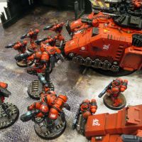 Eul et ses Primaris tout rouge