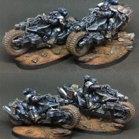 Motos Black Templars par Werhner