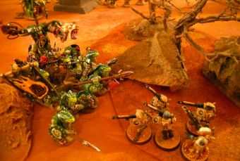 T'au vs Orks