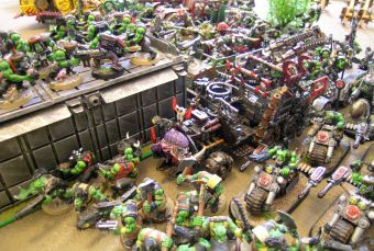 Orks vs Dark Angels-Crimson Fists