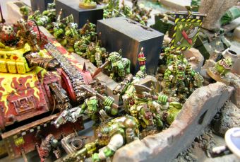 Space Meuwines vs Prout-Orks