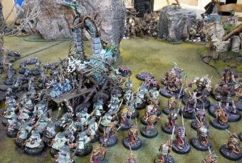 Skaven-Crok vs Ogrins-Sangliers