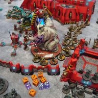 Lhord et sa table "Dawn of War"