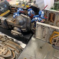 Obone et sa table Space Crusade