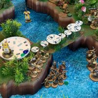 Alaric et sa table immerge