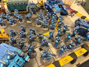 Nykola et son arm�e d'Alpha Legion (Horus Heresy)
