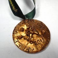Trophée armée bronze