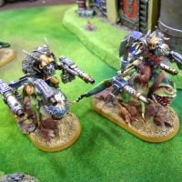 Old Blood et ses Orks sauvages