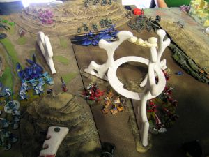 Alexgrunt et sa table Eldar