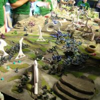 Alexgrunt et sa table Eldar