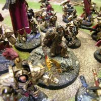 Kaleb Dark et ses Adeptus Custodes